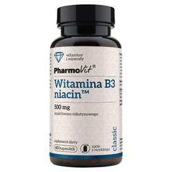 Witamina B3 niacin™ 500 mg 60 kaps.
