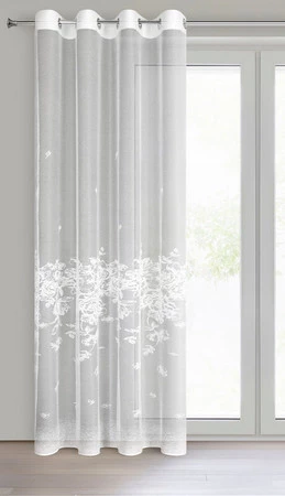 FIRANA GOTOWA ALEXIA 140 X 250 CM BIAŁY