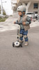 SCOOTANDRIDE Zestaw ochraniaczy dla dzieci S Ash