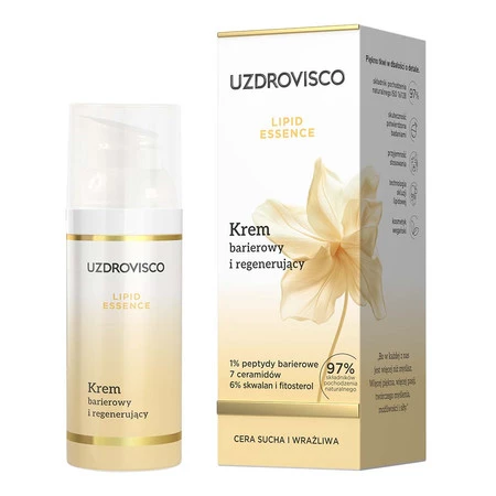 Uzdrovisco Lipid  Essence Krem barierowy i regenerujący, 50 ml
