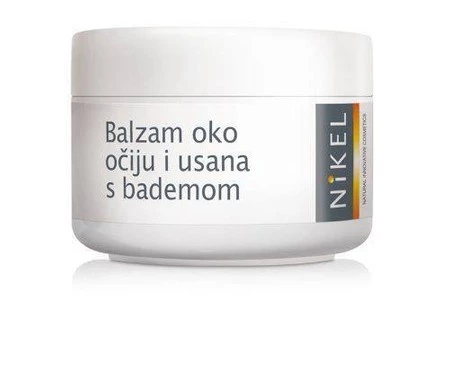 NIKEL, Balsam pod oczy i wokół ust z Olejkiem Migdałowym głęboko nawilżający, 15ml