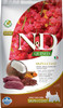 FARMINA N&D Quinoa Dog Skin&Coat Venison, Coconut Adult Mini - sucha karma dla psa - 2.5 kg