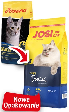 JOSERA JosiCat Crispy DUCK Kaczka 18kg
