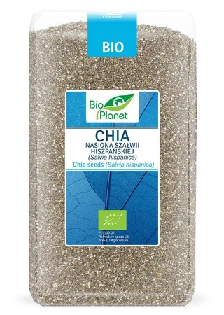Bio Planet − Chia, nasiona szałwii hiszpańskiej BIO − 1 kg