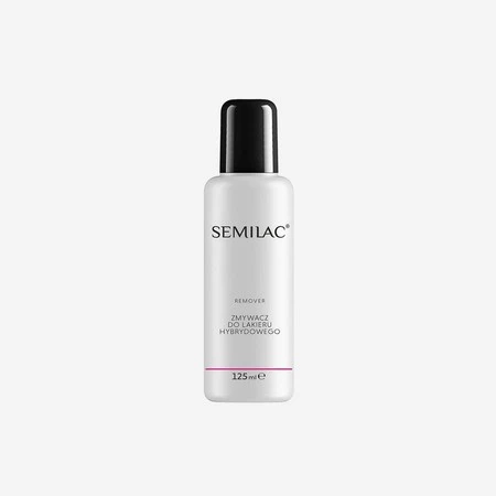 SEMILAC Remover - Zmywacz do lakieru hybrydowego 125ml