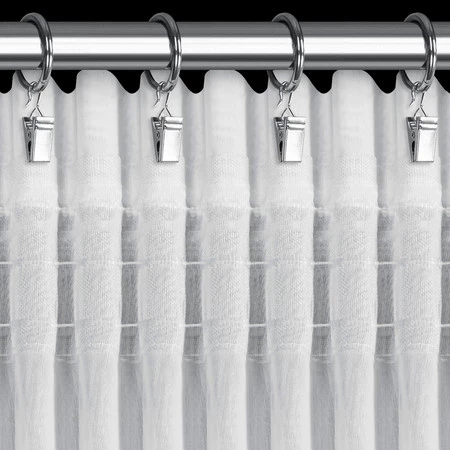 FIRANA GOTOWA ELENA NA TAŚMIE 140 X 270 CM BIAŁY