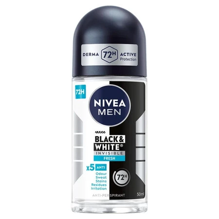 Men Black&White antyperspirant w kulce 50ml