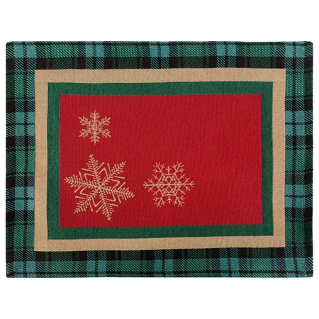 Podkładka gobelinowa rozm.: 35 x 45 cm, kolor: czerwony