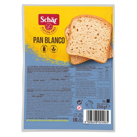 Schar − Pan Blanco, chleb biały bezgl. − 250 g