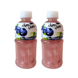 Zestaw: 2x Jumi Jumi Napój 70% zawartość soku Blueberry, Wild Berry& Raspberr 320 ml