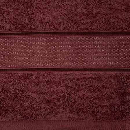 Ręcznik Liana (13), 50 x 90 cm, Bordowy