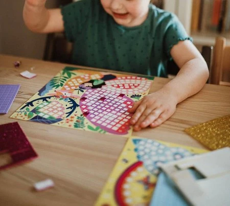 Janod Zestaw kreatywny Mozaika Wróżki 5+