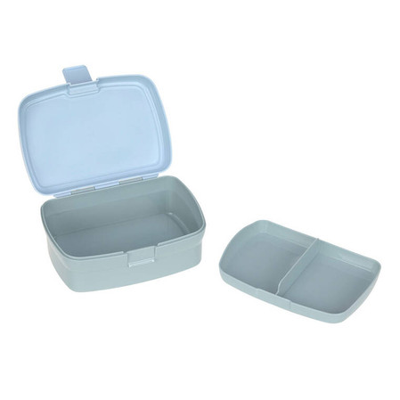 Lassig Zestaw śniadaniowy na lunch Lunchbox + Tritanowa butelka - bidon 460 ml Tiny Drivers Balon