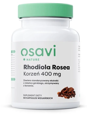 OSAVI Rhodiola Rosea - Różeniec Górski 400 mg - 60 kaps.