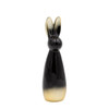 Ozdoba Wielkanocna, Figurka ceramiczna, kolor czarny, rozmiar 6 x 22 x 6 cm