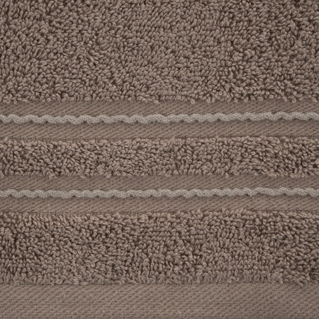 Ręcznik Emina (09), 30 x 50 cm, Brązowy