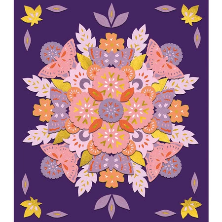 Janod Zestaw kreatywny Mandale Natura 7+