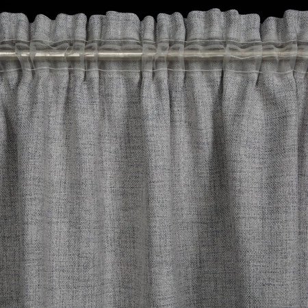 ZASŁONA GOTOWA JULA NA TAŚMIE 140 X 270 CM POPIELATY