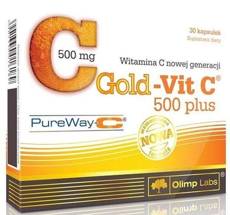 Olimp - Gold Vit C 500 plus (PURE WAY) - 30 kaps