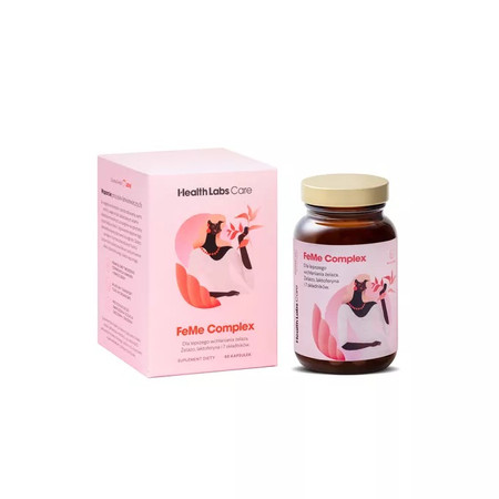  Health Labs Care FeMe Complex wsparcie wchałaniania żelaza 60 kaps.