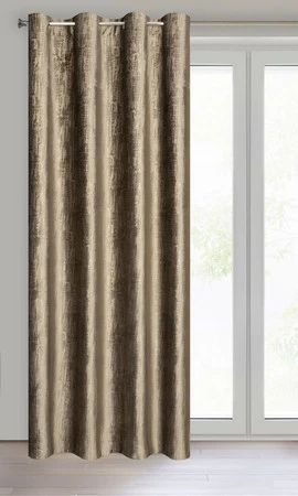 ZASŁONA GOTOWA MARSALA 140 X 250 CM BRĄZOWY