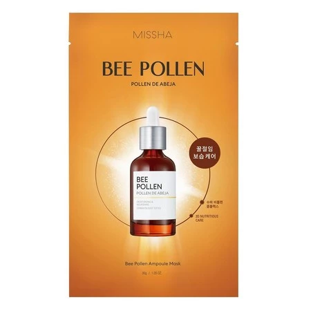 Bee Pollen Ampoule Mask odżywcza maska w płachcie 30g