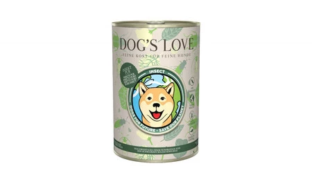 Zestaw 10x DOG'S LOVE Insekt pur - karma z owadów i warzyw (400g)