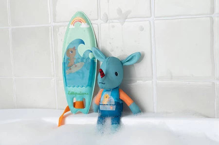 LILLIPUTIENS Magiczna przytulanka do kąpieli surfer Smok Joe 12 m+