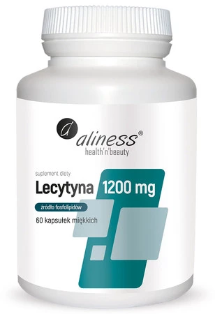 Aliness Lecytyna 1200mg x 60 kaps.