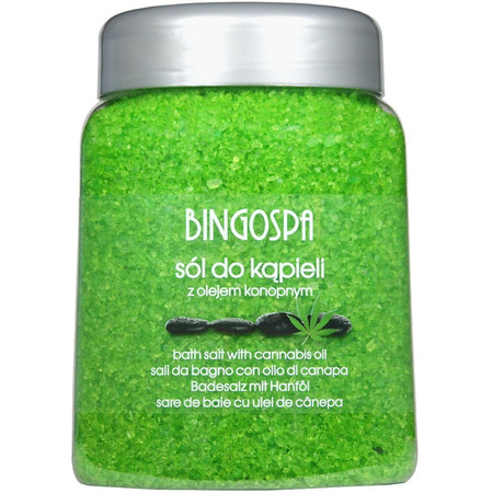 Sól do kąpieli z olejkem konopnym 850g