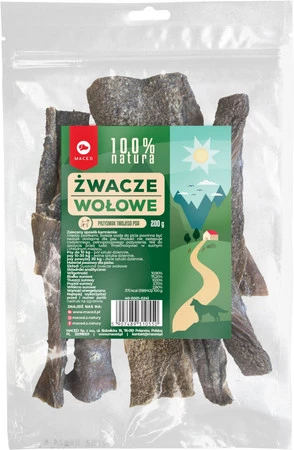 MACED 100% Natura Żwacze wołowe 200g