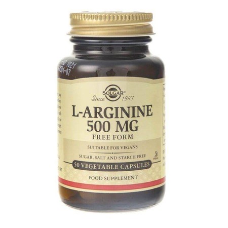 Solgar L-Arginina 500 mg 50 kaps.