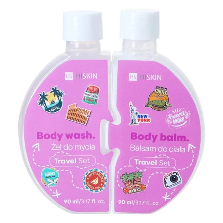 Puzzle Travel zestaw żel do mycia 90ml + balsam do ciała 90ml