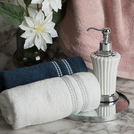 Ręcznik Ally (03), 50 x 90 cm, Czarny