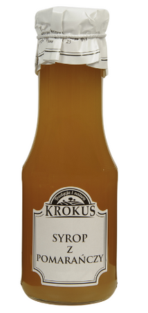 Krokus SYROP POMARAŃCZOWY BEZGLUTENOWY 355 g (280 ml)