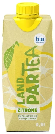 Landpark Napój ice tea o smaku cytrynowym BIO 500 ml