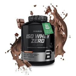 BioTech USA Iso Whey odżywka białkowa izolat 1816g smak czekolada