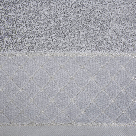 RĘCZNIK MARTHA (05) 50 X 90 CM SREBRNY