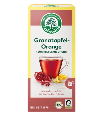 HERBATKA GRANAT - POMARAŃCZA BIO (20 x 2 g) 40 g - LEBENSBAUM