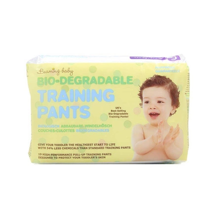 Beaming Baby − Jednorazowe biodegradowalne pieluchomajtki, size 9, XL − 19 szt.
