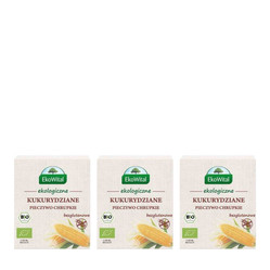 Zestaw: 3x EkoWital − Pieczywo chrupkie kukurydziane bezgl. BIO − 100 g