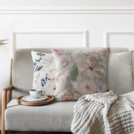 Poszewka Len 50 45 x 45 cm, Beżowy