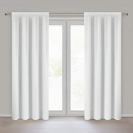 FIRANA GOTOWA ROSSI NA TAŚMIE 135 X 270 CM BIAŁY