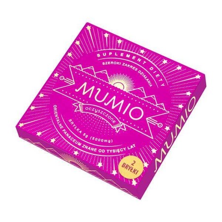  Mumio oczyszczone bryłka 2x5g NAMI