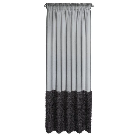 FIRANA GOTOWA MARION NA TAŚMIE 140 X 270 CM CZARNY