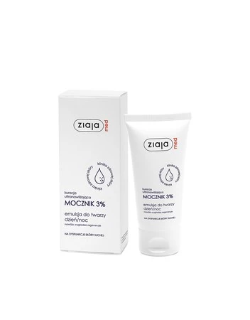 Ziaja Med, Mocznik 3% emulsja do twarzy − 50 ml
