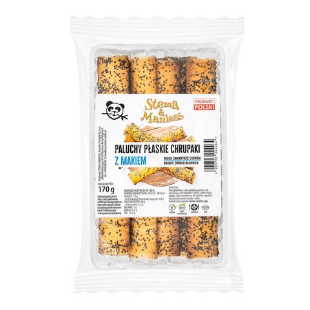 Paluchy płaskie z makiem 170 g