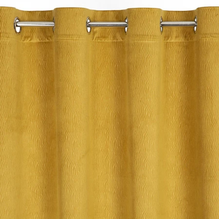 ZASŁONA GOTOWA LILI 140 X 250 CM MIODOWY