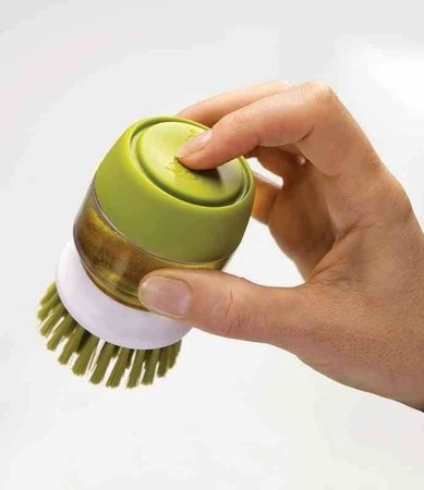 JJ - Szczotka do mycia naczyń z pompką Palm Scrub™