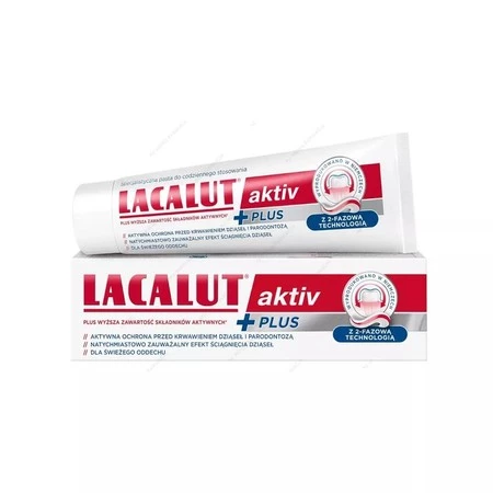 LACALUT AKTIV PLUS Pasta d/zęb. 75ml